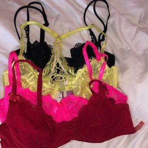 Victoria secret loose bra bundles . All sizes s/m